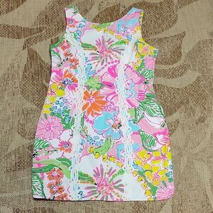 Lilly Pulitzer for Target Floral Midi Dress - Pink, Green, Yellow